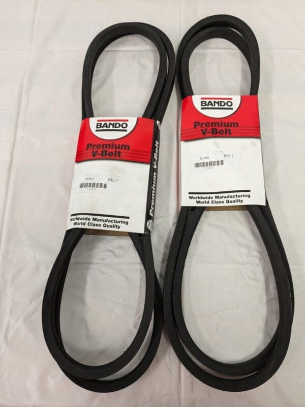 BANDO V-Belt 2pk Section 5L, 88″ Outside Length, 21/32″ Belt Width 5L880