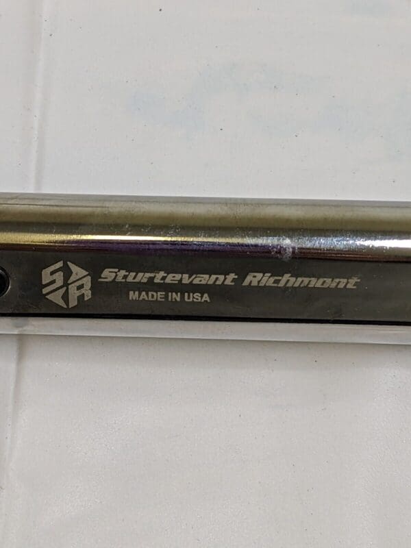 Sturtevant Richmont Preset Clicker Torque Wrench 1/2" Drive 810059