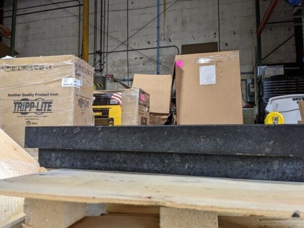 PRO Granite Inspection Surface Plate:36″x24″x4" 2-Ledge A Grade DAMAGED 640-0472