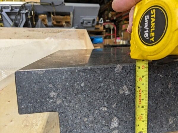 PRO Granite Inspection Surface Plate:36″x24″x4" 2-Ledge A Grade DAMAGED 640-0472