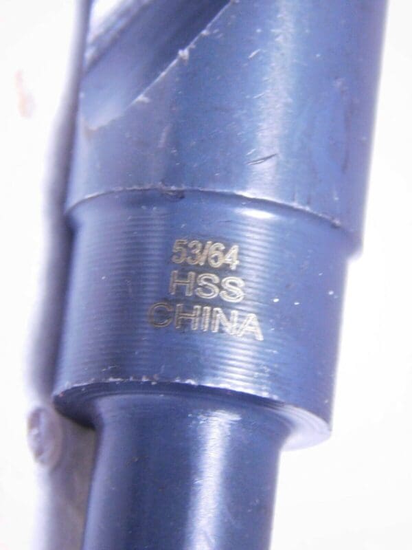 Interstate Silver & Deming Drill 53/64” Dia 118º Pt 1/2” Shank 3” Fl L 01340538