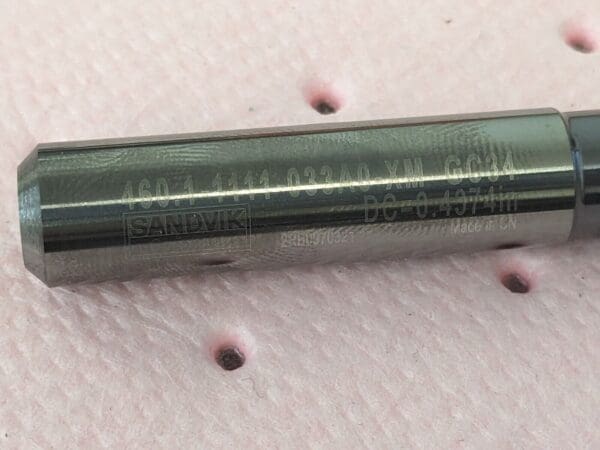 SANDVIK COROMANT Screw Machine Length Drill Bit: 7/16″ Dia 140 ° Point 6241452