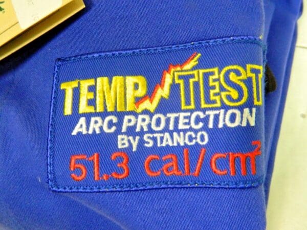 Stanco Indura Temp-Test Electrical Arc Protection Coat 50" Small TT45650-S