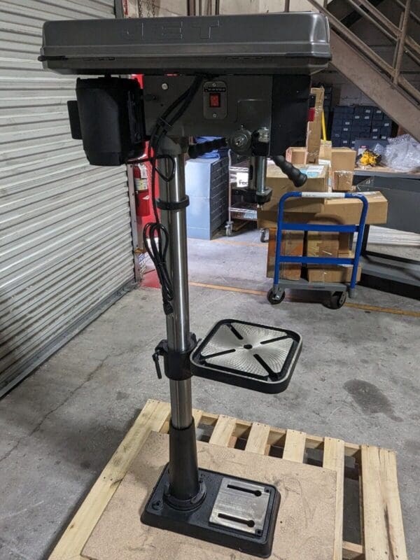 Jet 15" Floor Drill Press 16-Speed 200 - 3630 RPM 3/4 HP 115v 354400 Damaged