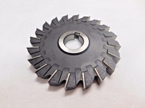 Interstate Side Milling Cutter 6" x 5/8" x 1-14" 20 Teeth Straight HSS 03016409