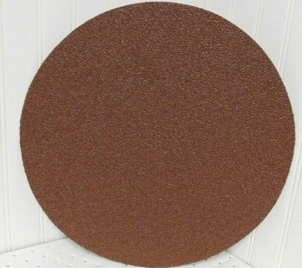 Pro 15" Diam 24 Grit Aluminum Oxide Adhesive PSA Disc QTY 5 05835244