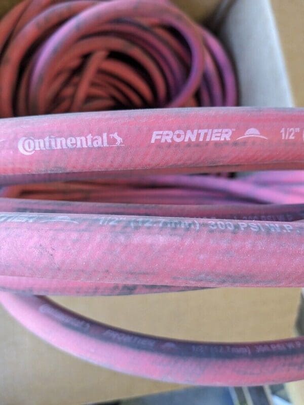 CONTINENTAL Frontier Multipurpose Air Hose: 300psi w.p. 1/2″ ID 200 Ft