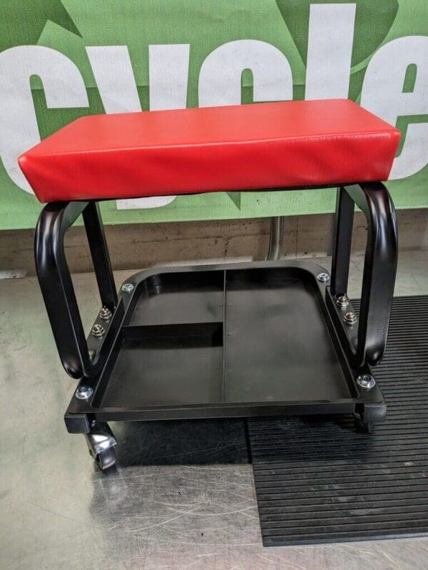 PRO 260 Lb Capacity, 4 Wheel Creeper Seat with Tray TR6100A