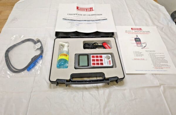 SPI Ultrasonic Thickness Gage w/Certificate 20-231-7