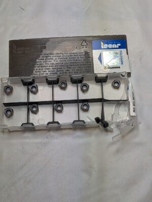 ISCAR Milling Insert: H600 WXCU 040310T IC830, Carbide Qty 9 5606380