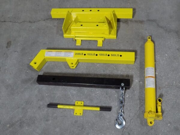 Vestil Steel Shop Crane Engine Hoist 2000 lb Load Capacity EHN-20-C