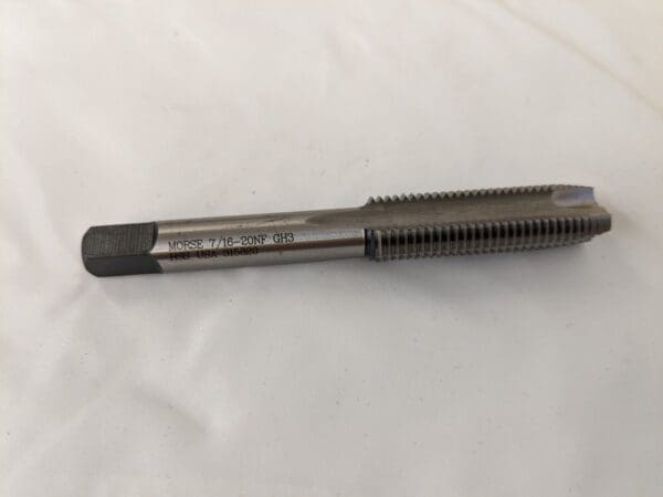 MORSE Cutting Tools 7/16"-20 HSS H3 Spiral Point Tap, 3 Flute MT 33036