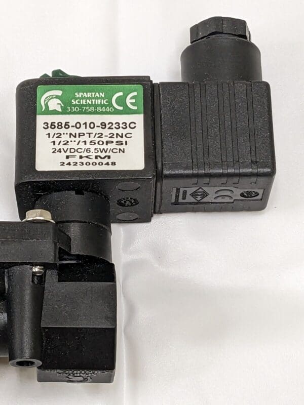 SPARTAN Solenoid Valve: 2-Way & 2-Position, 1/2″ Port, NPT 3585-010-9233C