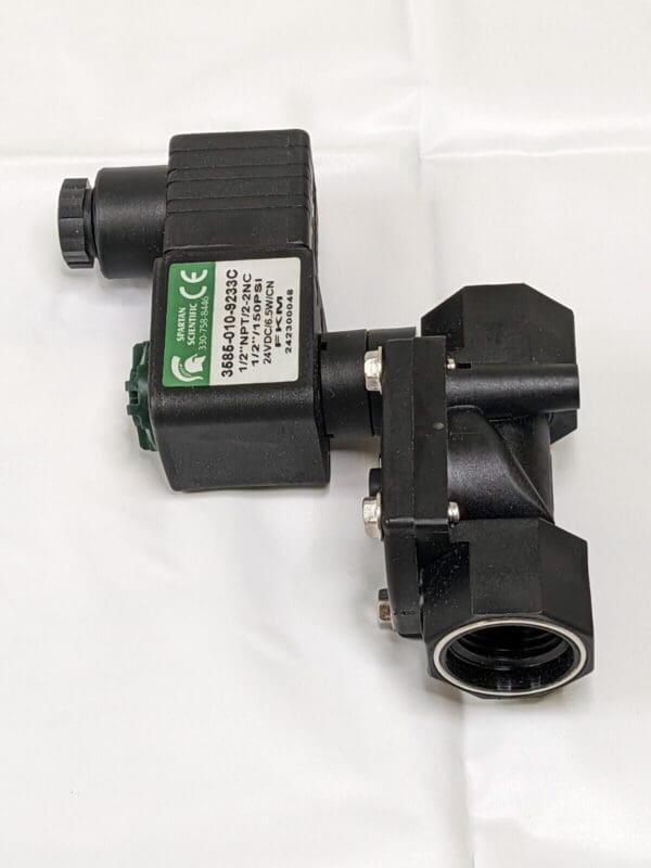 SPARTAN Solenoid Valve: 2-Way & 2-Position, 1/2″ Port, NPT 3585-010-9233C