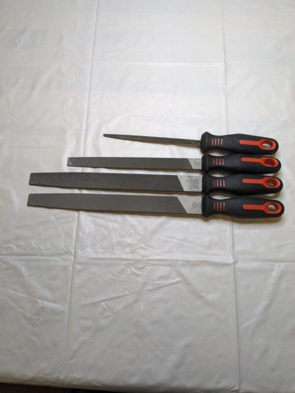 Crescent 4 Pc 6", 8" & 10" File Set with Ergonomic Handles 22150HIN INCOMPLETE