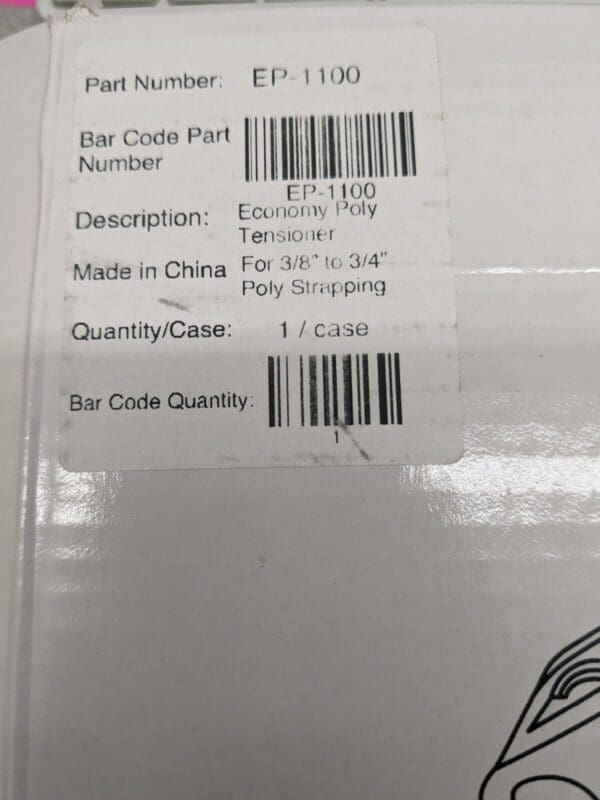 Encore Regular Duty Windlass Tensioner For 1/2"-3/4" Poly Strapping EP-1100