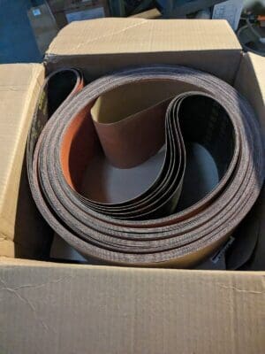 3M Cloth Belt 777F, 80 YF-weight, 6" x 325", Film-lok, L-flex Qty 10 7010299150