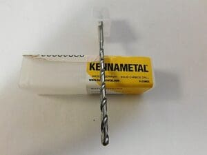 Kennametal 7/64" 135° Point Spiral FL Carbide Extra Length Drill 4028880