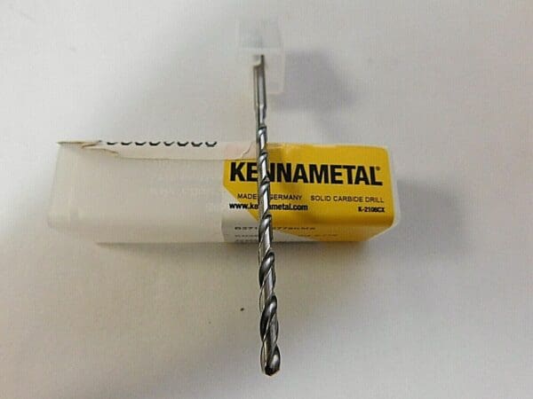 Kennametal 7/64" 135° Point Spiral FL Carbide Extra Length Drill 4028880