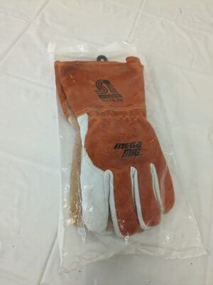 STEINER Welding Gloves: Size 2X-Large, Goatskin Leather 0215-2X