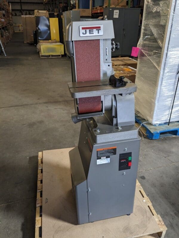 Jet 414601 Industrial Sanding Machine 6" x 48" Belt 2850 SFPM 1.5 HP 230v 3 Ph