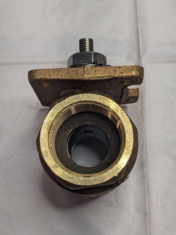 APOLLO Manual Ball Valve: 1–1/4" Pipe, Standard Port, Bronze 71AR664