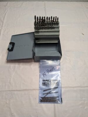 Drill Bit Set: Jobber Length Drill Bit, 54 Pc, 135 °, Cobalt 01196609 INCOMPLETE