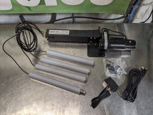 Bucher Electric Hydraulic Post Lift Kit 1000 lb Capacity 4E-D1A-08-S Damaged