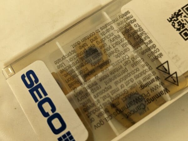 SECO Milling Insert: R335.15-13160FG-E08 F40M, Solid Carbide 02456292