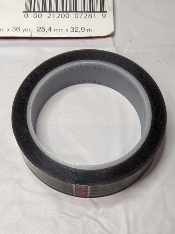 3M PTFE Film Tape: 1″ Wide, 36 yd Long, 3.7 mil Thick 7000050120 2 Rolls