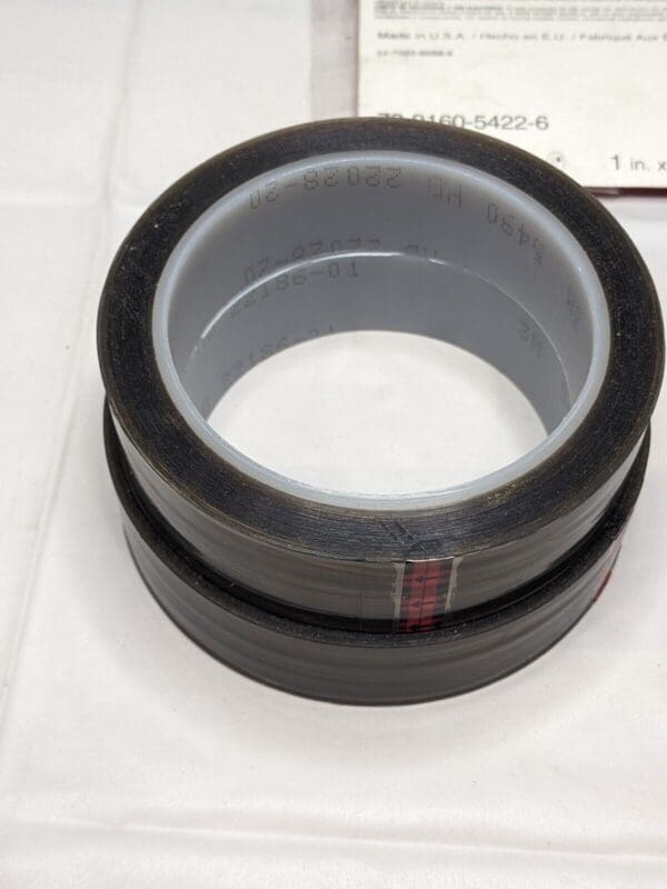 3M PTFE Film Tape: 1″ Wide, 36 yd Long, 3.7 mil Thick 7000050120 2 Rolls