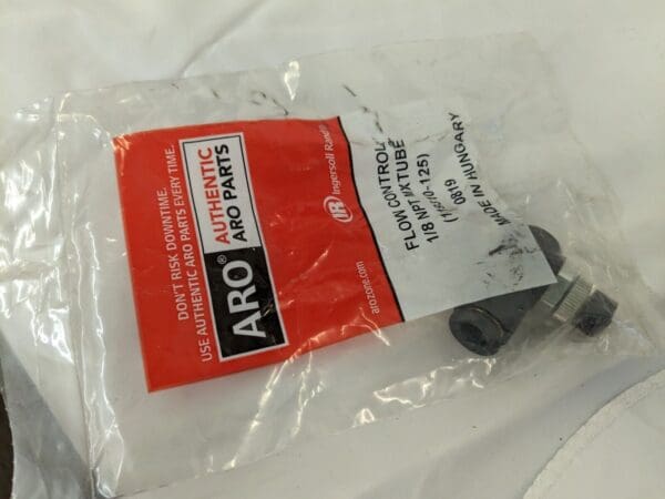 RO/INGERSOLL-RAND Air Flow Control Valve: Right Angle 119310-125