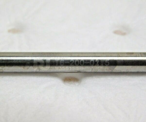 RobbJack Carbide Square End Mill Double End 5/64" Dia x 2.5" OAL 2FL T6-200-02.5