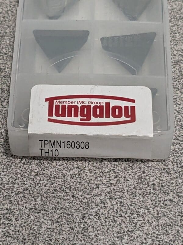 Tungaloy Insert TPMN 160308 TPMN 322 TH10 Qty 10 6809072