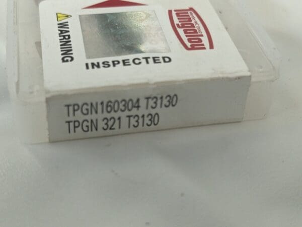 TUNGALOY Turning Insert 10pcs: TPG 321 T3130 CRB 6856950