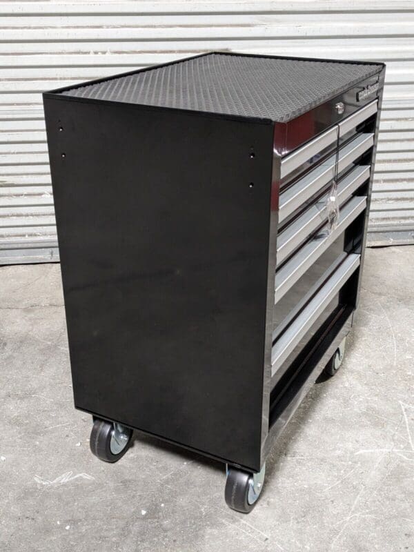 Pro Source Roller Cabinet Tool Box 5 Drawer 33 x 26 x 18 Steel Black