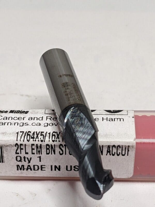 ACCUPRO Ball End Mill: 0.2656″ Dia, 0.5″ LOC, 2 Flute 88420922