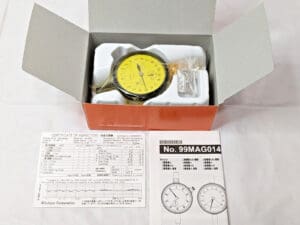 Mitutoyo Dial Indicator w/Lug Series 2 ANSI/AGD Metric 0 - 5MM Range 2119A-11