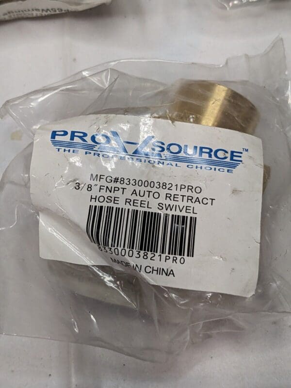 PRO-SOURCE 3/8″ Fitting Hose Reel Swivel Qty 7 8330003821PRO