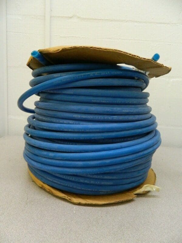 Parker Nylon Tube 3/8" ID 1/2" OD 1/16" Wall Approx. 200' Long N-8-062-BLU-P