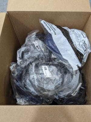 3M Plastic Ratchet Adjusted Headgears Qty 9 7000002293