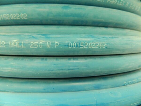 Parker Nylon Tube 3/8" ID 1/2" OD 1/16" Wall Approx. 200' Long N-8-062-BLU-P