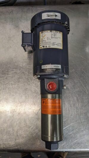 GRAYMILLS 1 hp 230/460 Volt, Multi Stage Booster Pump MSPR5-1.0F (DAMAGED)