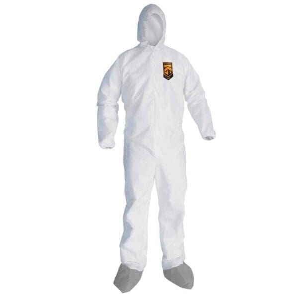 KLEENGUARD Disposable Coveralls 25pk Liquid Particle Protection Size 3X-L 48976