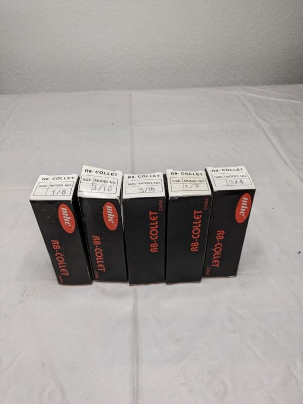 MHC Collet Set: 5 Pc, 1/8 to 3/4″ Capacity 231-0006