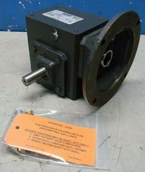 Morse Raider C-Face Worm Gear Reducer 15:1 Ratio Left Output 154Q140L15