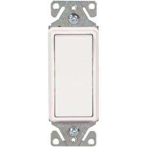 Cooper Rocker Wall Light Switch 1 Pole 20 Amp QTY 2 7622V-BOX