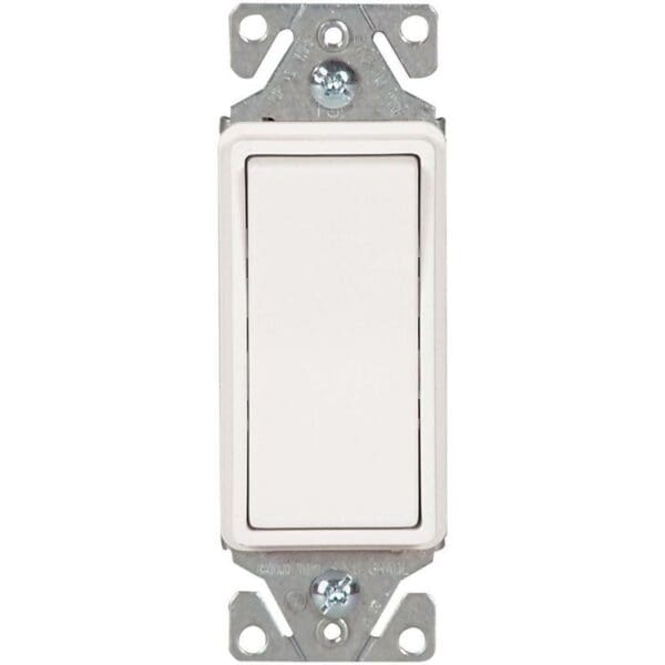 Cooper Rocker Wall Light Switch 1 Pole 20 Amp QTY 2 7622V-BOX