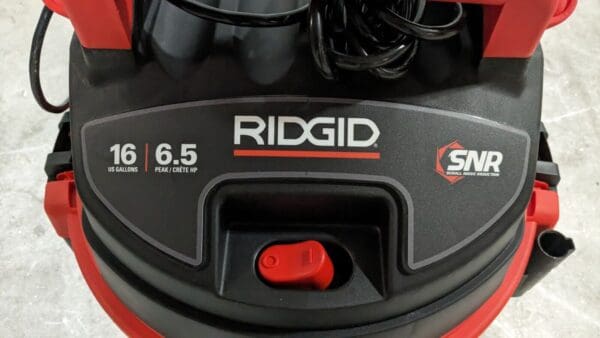 RIDGID Wet/Dry Vacuum 16.0 gal Stainless Steel Tank 50353 (DAMAGED)