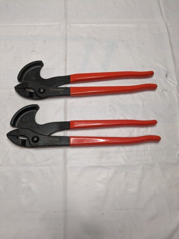 CRESCENT 11″ OAL Nail Pull Pliers Forged Steel Qty 2 NP11